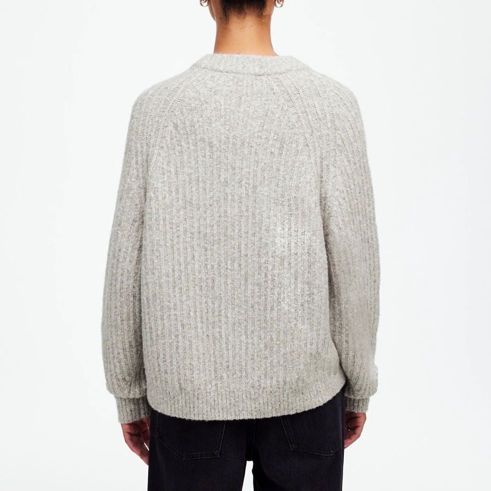 Madewell Ribbed Cotton-Blend Sweater Size XXS - Picture 3 of 11